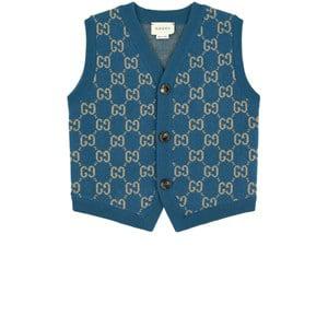 Kids - Gucci Blue Knitted Vest 4 years - Coats and jackets - 4 years - Blue