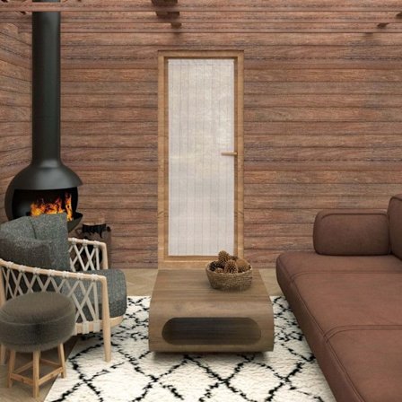 Brise bise 70x200 cm CALI, av Soleil d'Ocre