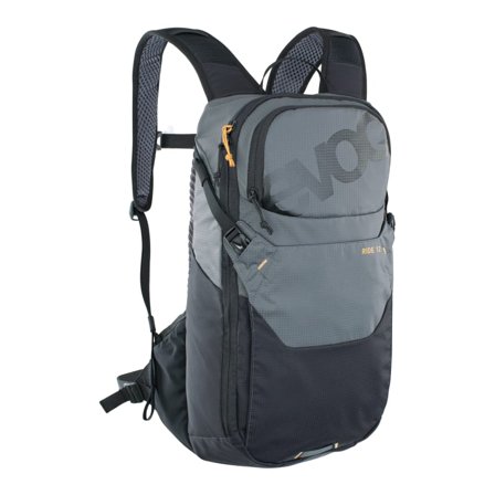 EVOC Ride 12 + 2L Bladder Unisex everyday backpacks Grey OneSize