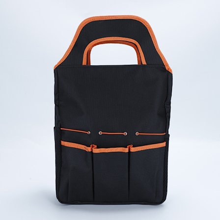 Hageverktøyorganisator for hjemmet med flere lommer for enkel transportorganisering