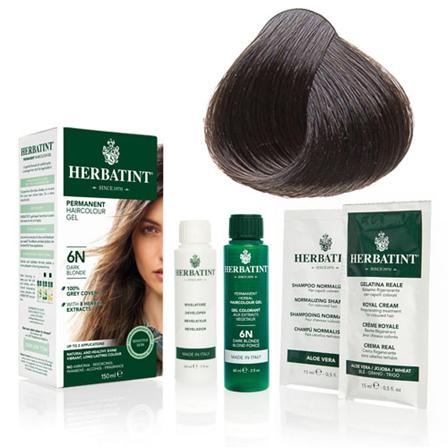 Herbatint Hårfarve 4N Chestnut, Hår, Hårfarve, Permanent Hårfarve