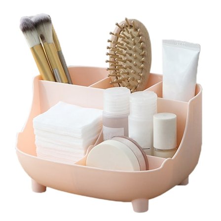 Sminke Multi Grid Organizer Kosmetikk Oppbevaringsboks Kontor Skrivebord Diverse Beholder Hjem Sminke Display Stativ