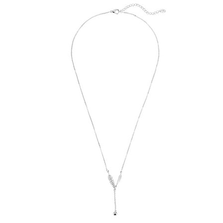 Halsband, guld- eller silverfärgad, små stenar, justerbar