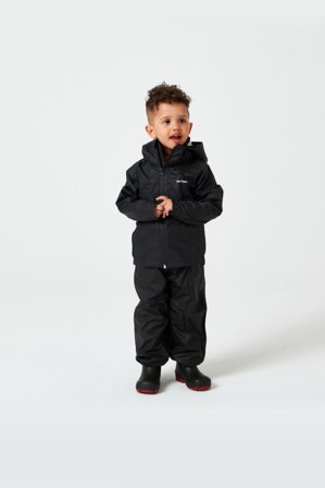 Tretorn Kids Packable Rainset — Regnutstyr — Svart | Yttertøy, Gummistøvler, Jakker & Regntøy for Dame, Herre & Barn
