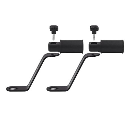 2 stk 10mm Bolt Motorsykkel Speil Forlengerfeste Mobiltelefon Konverteringsforlengelse Festebrakett Adapter