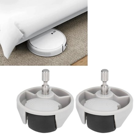 2 stk Robotstøvsuger Universal Caster Forhjul Udskiftning til Xiaomi 1S S50 T4 T7