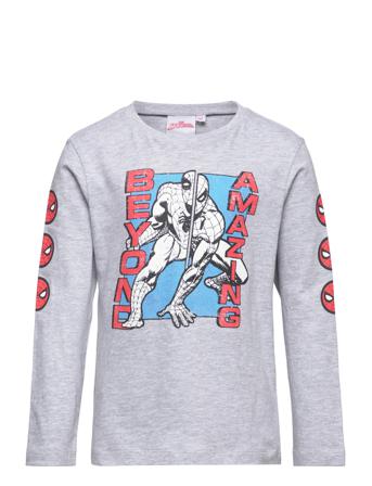 Long-Sleeved T-Shirt Grey Marvel