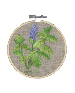 Broderikit Billede Mynte - Permin