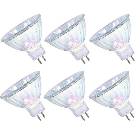 Mr16 Halogenlamper 50w 12v Gu5.3 Spotter, Dimbar, 4000 Timer Ekstra Lang Levetid, 36 Graders Stråle