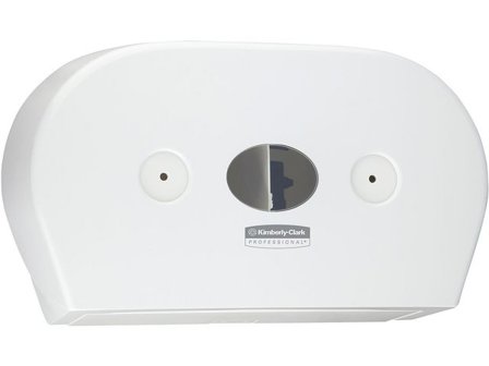 AQUARIUS Dispenser centrummatad toalettpapper vit - Lyreco - Städ och hygien - Toalettpapper och torkpapper - System - Kimberly Clark