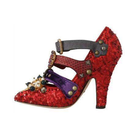 Dolce & Gabbana Pumps Rød, Dame, Størrelse: 36 EU