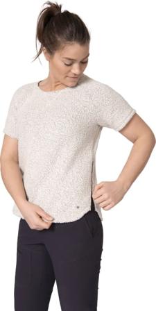 Varg Women ́s Fårö Wool Tee Women short-sleeved sweaters White M