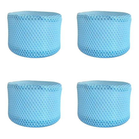 4-pack skyddsnät kompatibla med Mspa Spa-filter, endast nät C-maskpåse-XS5-