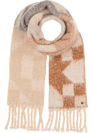Fraas Scarf Halsdukar & scarves Dam Grå 225x40
