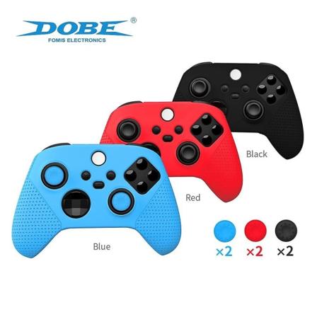 Speltillbehör för x box xbox-serien sx kontrollkontrollgrepp case skal skal cover gamepad knappsatser spelutrustning Black