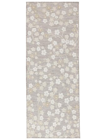Indoor/Outdoor Rug Washable Small Blossom - Beige 80X200 Classic Style
