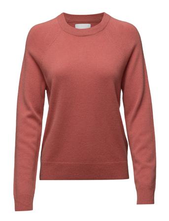 Boston O-Neck 6304 Pullover Rød Samsøe Samsøe