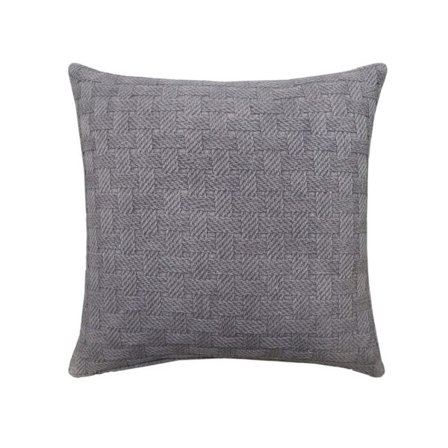 Koristetyyny 50x50 cm, Hiilenharmaa kangas
