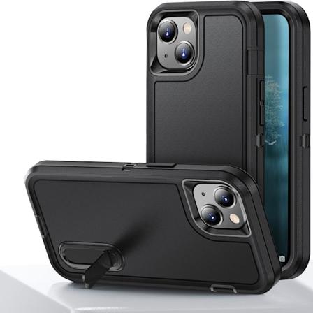 Stiligt och Oslagbart Skyddsskal till iPhone 15 Svart