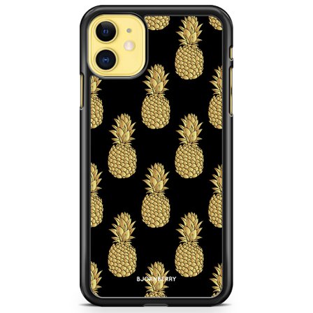 Bjornberry Hårdskal iPhone 11 - Guldiga Ananas