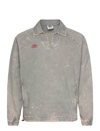 Washed Drill Top Sport Men Sport Clothing Sport Tops Sport Shirts Grey Umbro