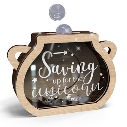 Ny Tre Spargrisbank Sparboks Hjemmelaget Kontantboks Samlet Myntboks