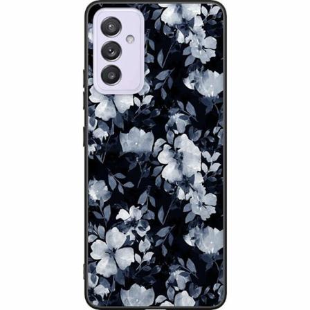 Samsung Galaxy A82 5g Svart Skal Blommor