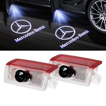 Mercedes Laser logga led t. dörrar W205 W176 W246 W205 W212 W166 W292 W253 W156