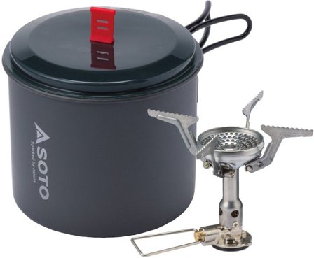 Soto Amicus w/ Igniter & New River Pot Grey - Soto