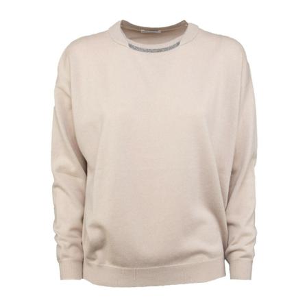 Brunello Cucinelli, Sweatshirts Roze, Dames, Maat:XS,nylon