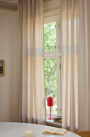 Jotex - Gardin Med Multifunksjonsbånd 2-pk Greige - SADIE - Kjøp Multifunksjonsgardiner hos Jotex