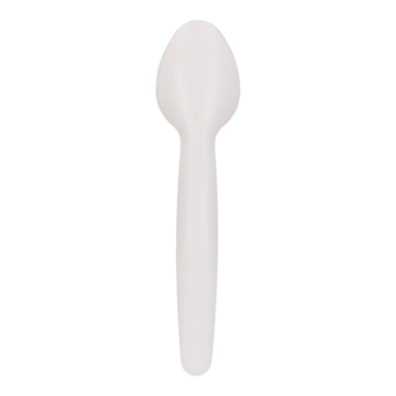 Kaffeskje Papir Hvit 120mm