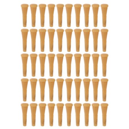 50 stk Fjærplukker Fjærnigningspinne for Kylling And Gåsfugl Plukking Fingre