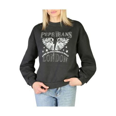 Pepe Jeans Sweatshirt Cadence_Pl581188 Sort, Dame
