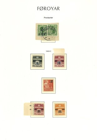 Færøerne 1919-1999 - Samling i 1 fortryksalbum