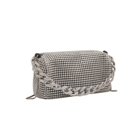 Axelväskor Små Handväskor SILVER - high quality