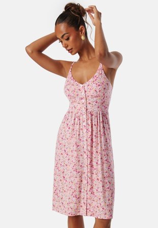 BUBBLEROOM Soft Short Strap Dress Klær