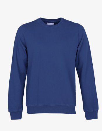 Classic Organic Crew - Royal Blue - S
