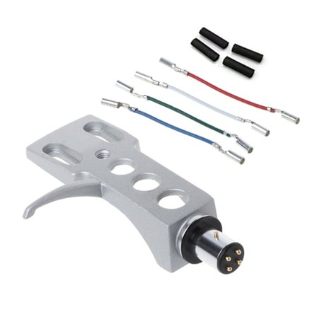 Skivspelare Headshell 4-stifts kontakter för teknik för andra skivspelare Phono Turntables Headshells Phono Tillbehör