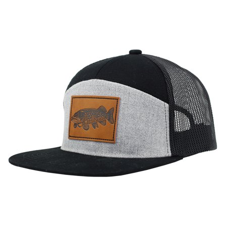 Hurricane Leather Patch Pike 7-panel Trucker Hat