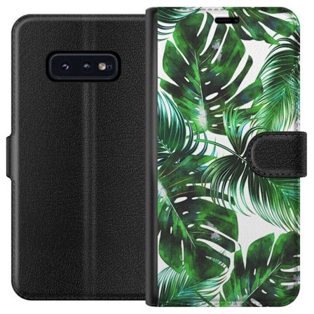 Kompatibelt Plånboksfodral till Samsung Samsung Galaxy S10e Löv