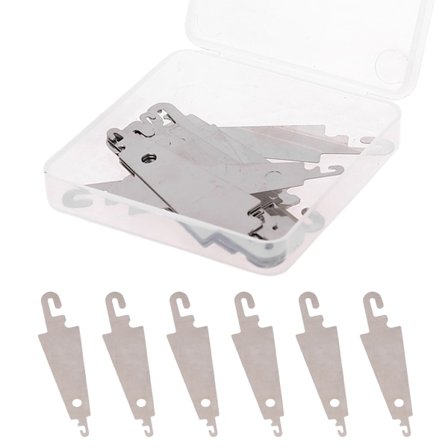 20 stk. metall nålitreder nålitrederverktøy sy tilbehør