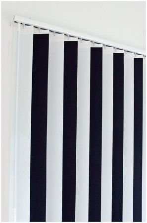 Hasta - Lamelliverhokisko 120 cm - Valkoinen - Verhotarvikkeet - - Homeroom