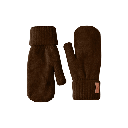 BabyMocs Mittens - Vuxen Vantar & handskar Unisex Brun ONESIZE