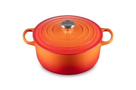 Le Creuset Støpejernsgryte Signature Volcanic 5,3L