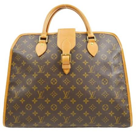 Louis Vuitton Vintage Pre-owned Canvas louis-vuitton-Tass , Bruin , Dames , Maat: ONE Size Vintage Tassen