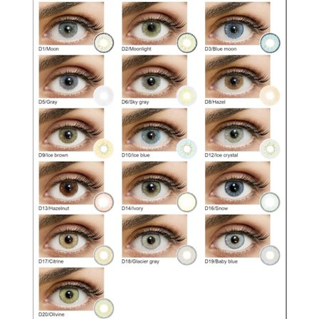 Farvede Kontaktlinser – Dream Series – 12 Måneder – Glacier Gray