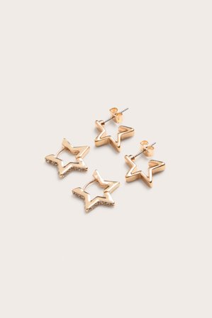 Kappahl | Örhängen 2-pack | Guld