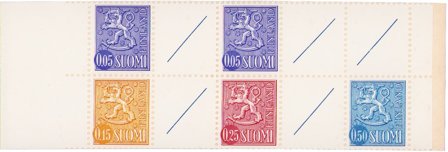 Finland 1972 - MICHEL MH4 (Cover c) - Postfrisk hæfte