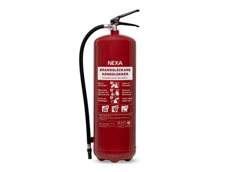 NEXA Brandsläckare 12kg pulver 55A Röd - Lyreco - Skyddsutrustning - Brandsäkerhet - Brandsläckare